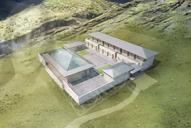 Badrinath Ashram Construction Plans
