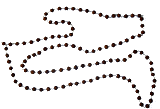 Rosaire Rudraksha Mala Rosaire Rudraksha Mala
