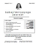 Babaji's Kriya Yoga Journal - Jahrgang 27 – Nr. 4 - Winter 2021
