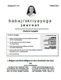 Babaji's Kriya Yoga Journal - Jahrgang 30 – Nr. 1 - Frühjahr 2023
