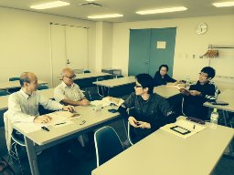 研修室にて